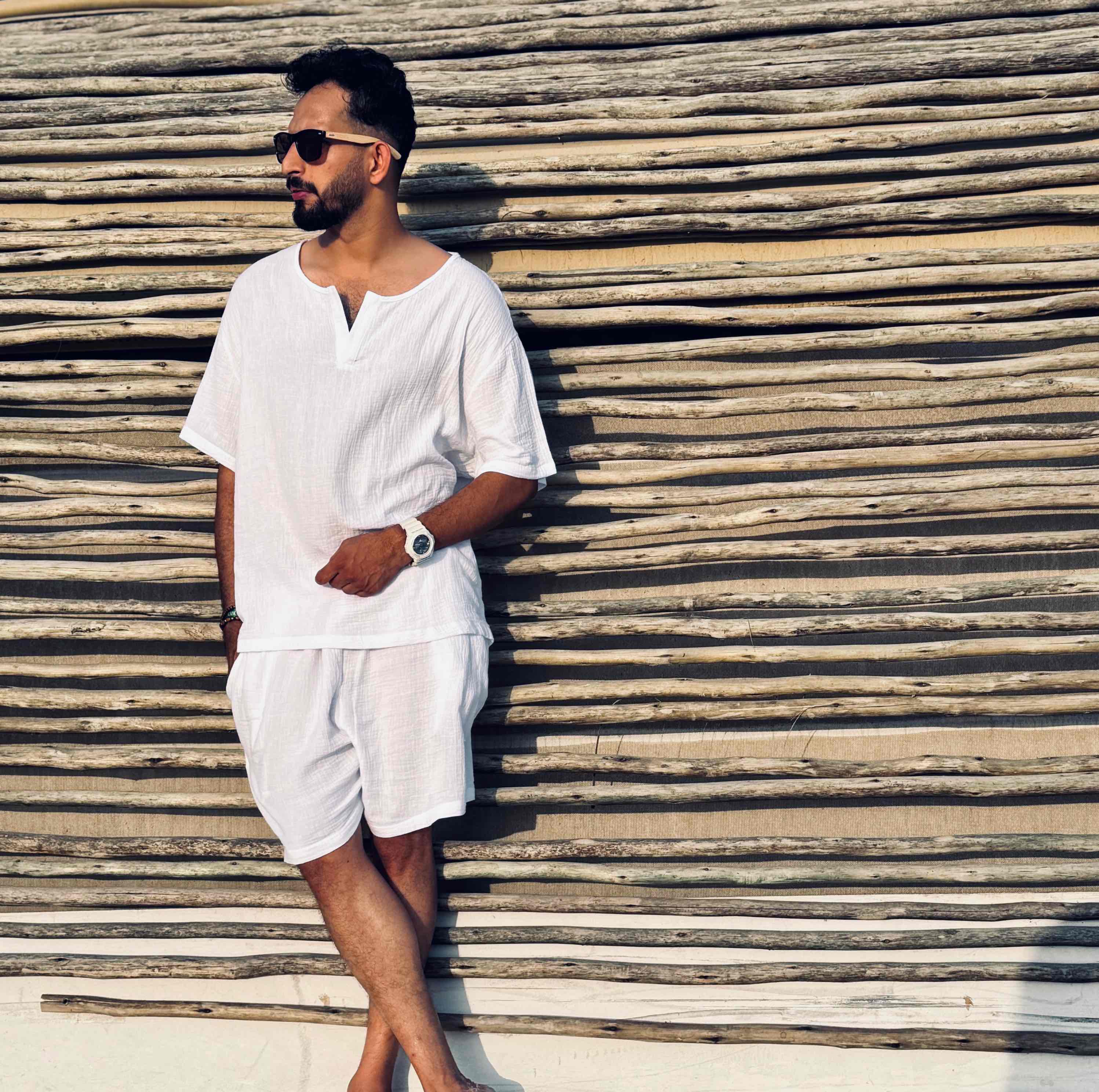 San-Lucas Split-Neck Tee